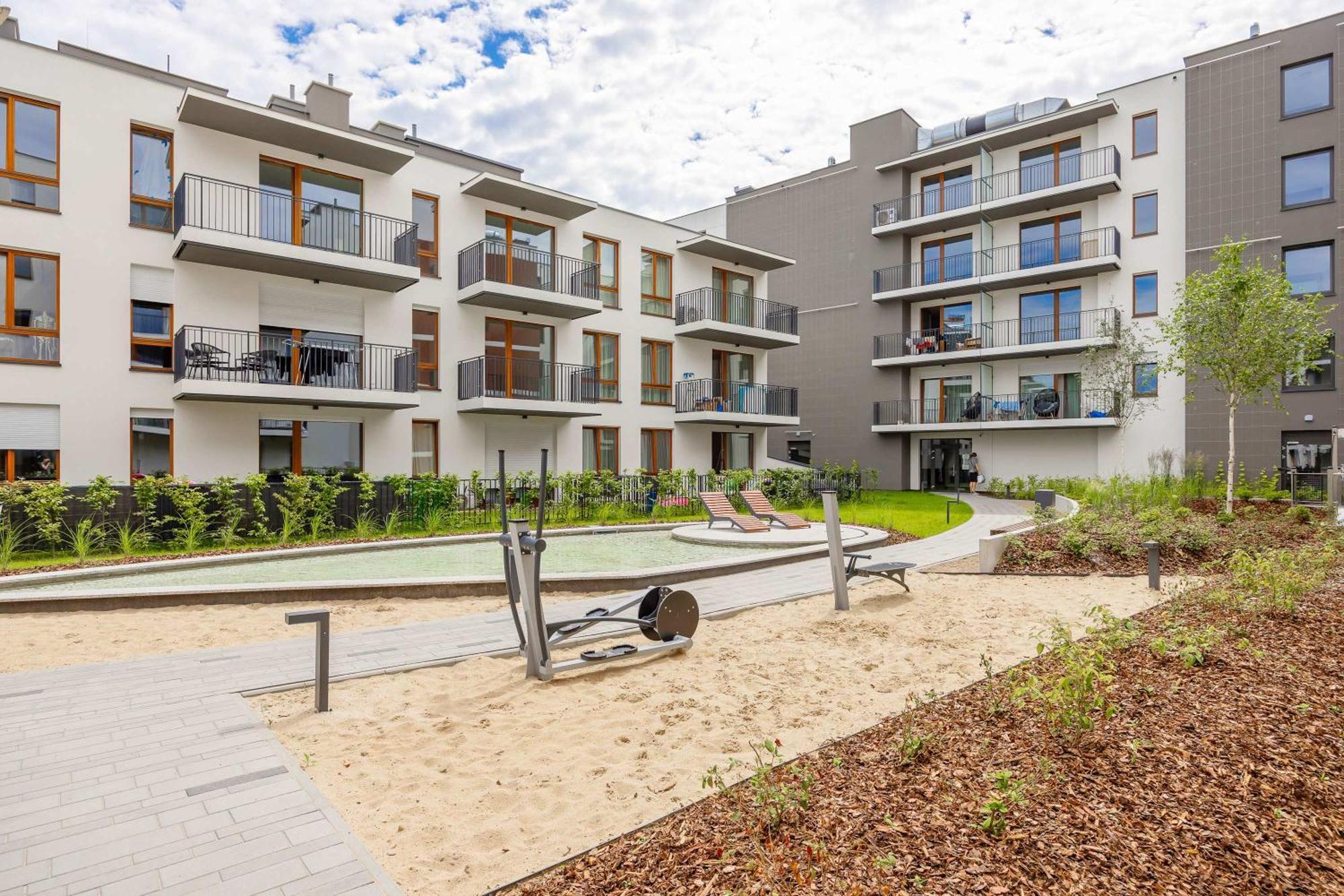 Apartment Sarmacka Wilanow With Parking, Sauna & Gym By Noclegi Renters Warsaw Luaran gambar